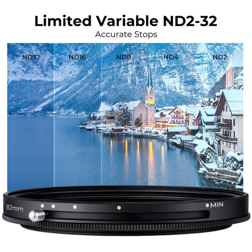 K&F Concept Nano-X Series Variable ND & CPL 2-in-1 Filter 77mm, 1 to 5-Stop (KF01.1087V1) K&F Concept Nano-X Series Variable ND & CPL 2-in-1 Filter 77mm, 1 to 5-Stop (KF01.1087V1)