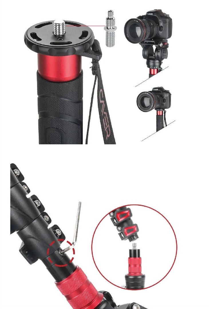 Cayer FC401 Carbon Fiber Monopod Cayer FC401 Carbon Fiber Monopod