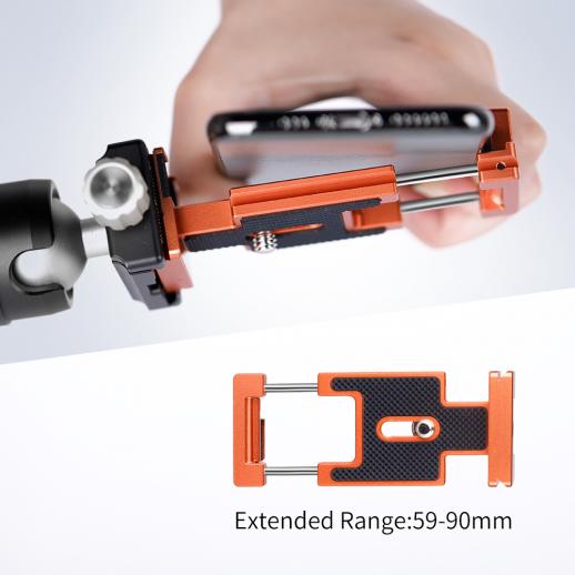 K&F Concept CA02 Aluminum Multi Quick Release Plate 2-in-1 (KF31.027V2)