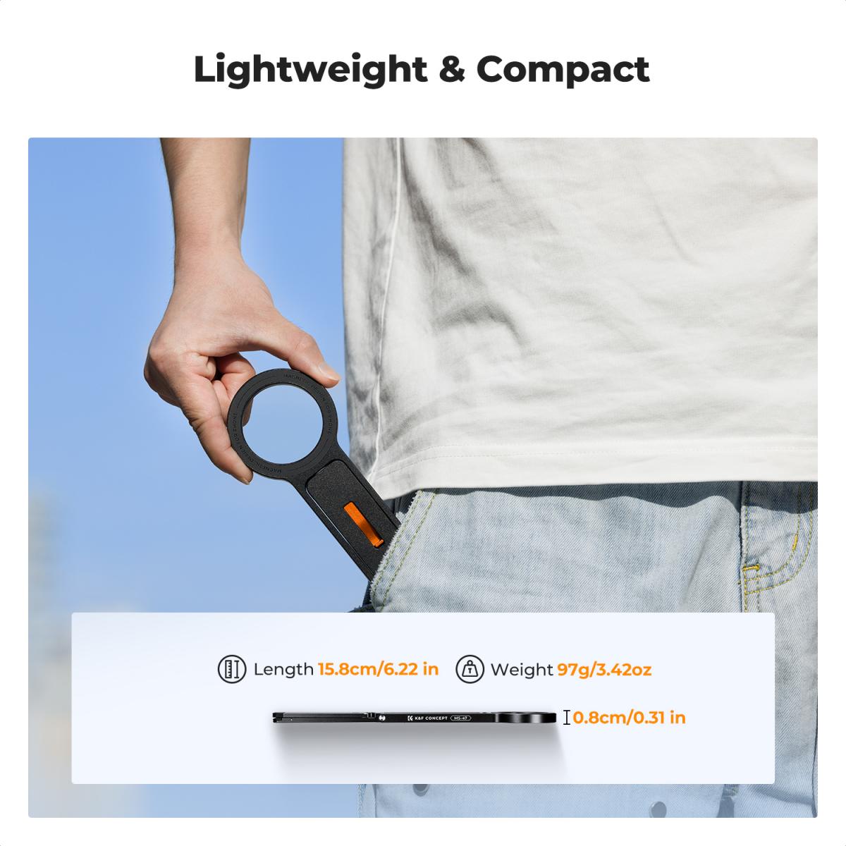 K&F Concept Magnetic Phone Tripod Stand for iPhone (KF31.139)