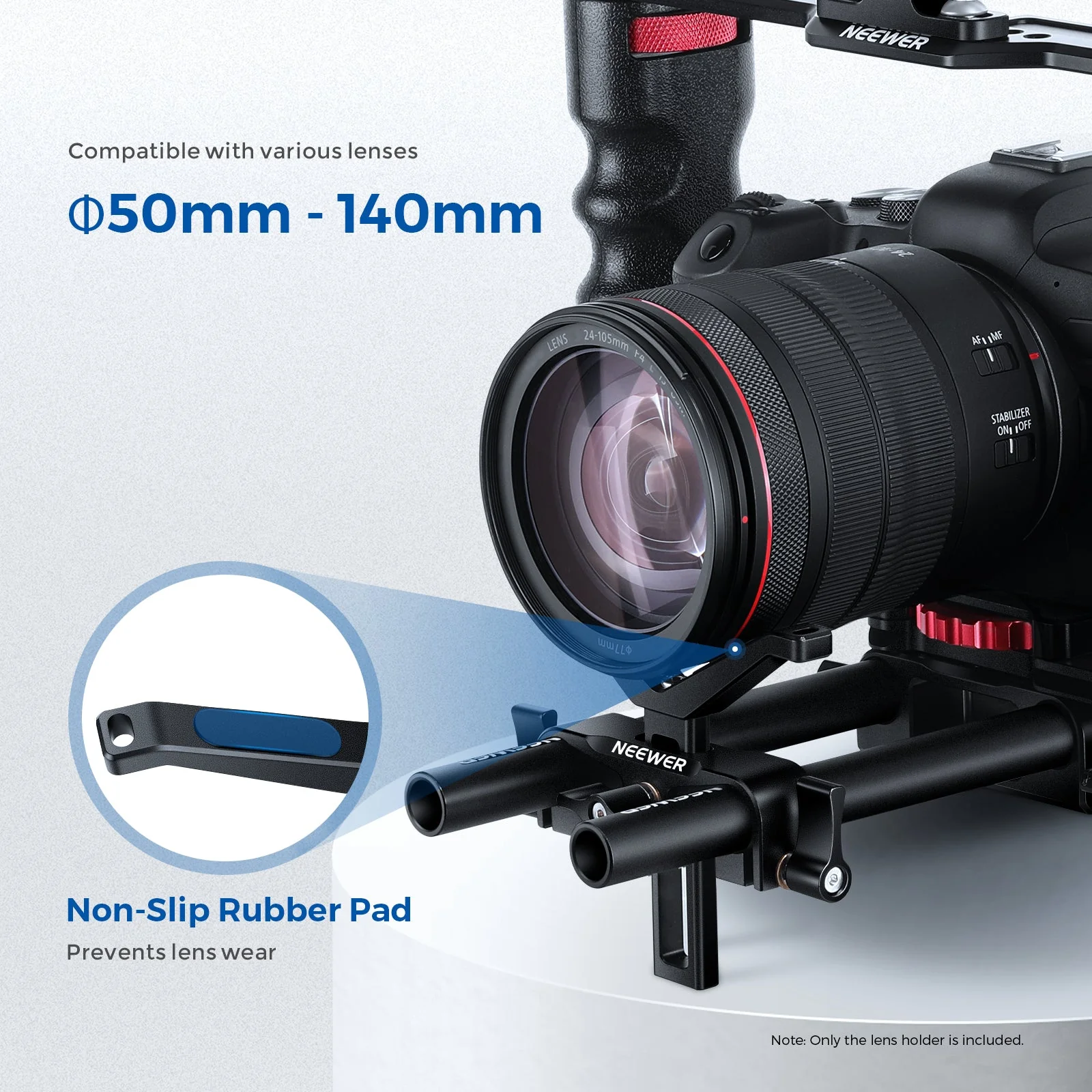 NEEWER LSB35/LSB53 Y-Shaped Long Lens Support Bracket