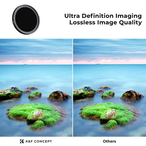 K&F Concept Nano-X Series Variable ND & CPL 2-in-1 Filter 77mm, 1 to 5-Stop (KF01.1087V1) K&F Concept Nano-X Series Variable ND & CPL 2-in-1 Filter 77mm, 1 to 5-Stop (KF01.1087V1)