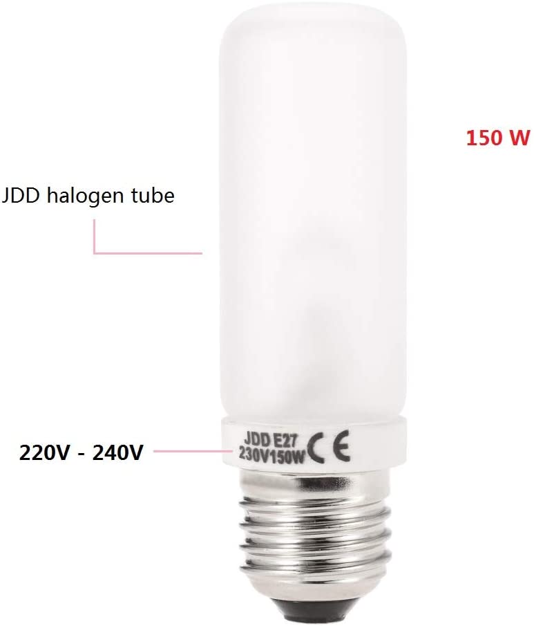 JDD E27 150W Tube Lamp Bulb Light