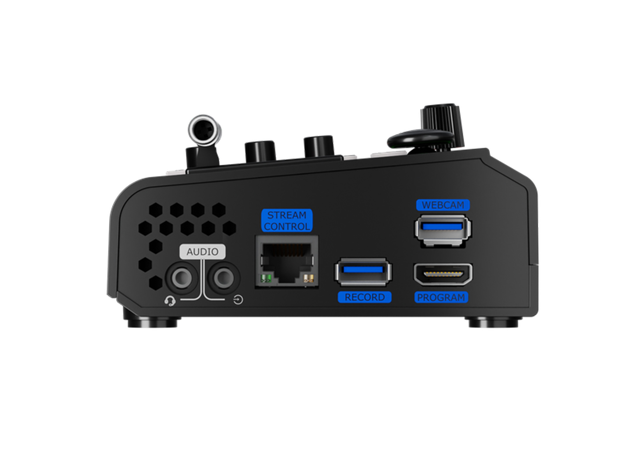 RGBLink Mini ISO Video Mixer, 10-Channel, IN: 4x HDMI, OUT: 2x HDMI / 2x USB-A / RJ45