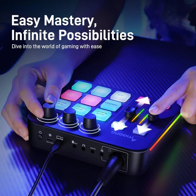 Maonocaster G1 NEO Audio Mixer & Interface Maonocaster G1 NEO Audio Mixer & Interface