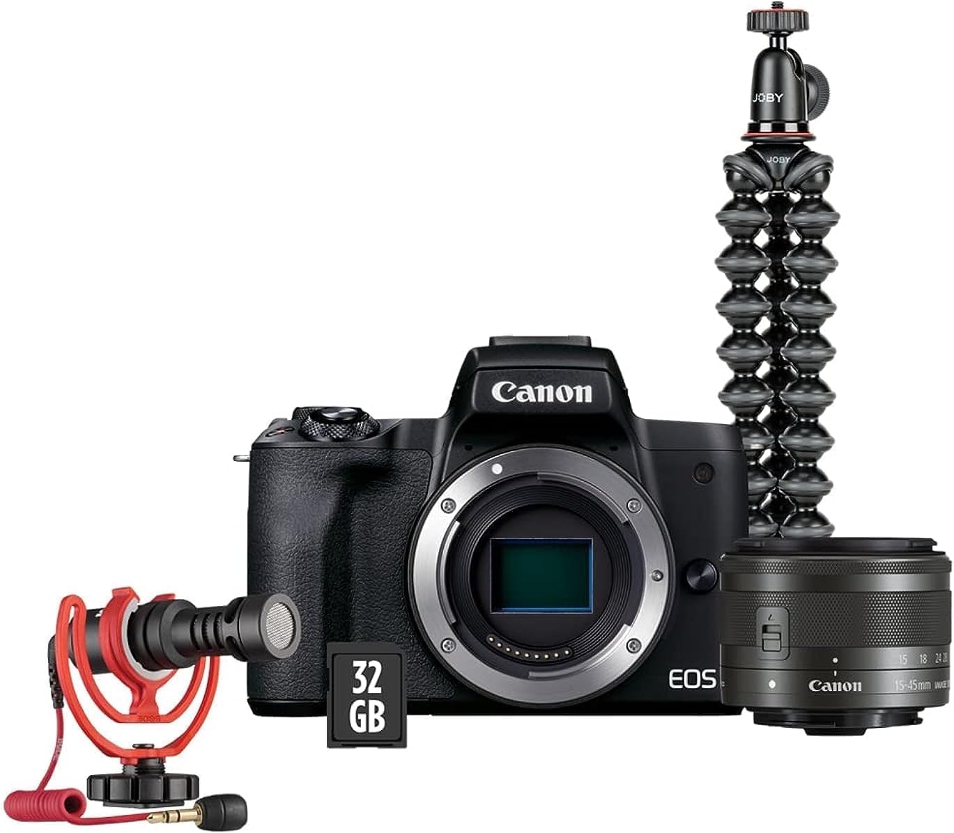 Vlogging Canon M50 Accessories Canon M50 Mark II With Creator Kit