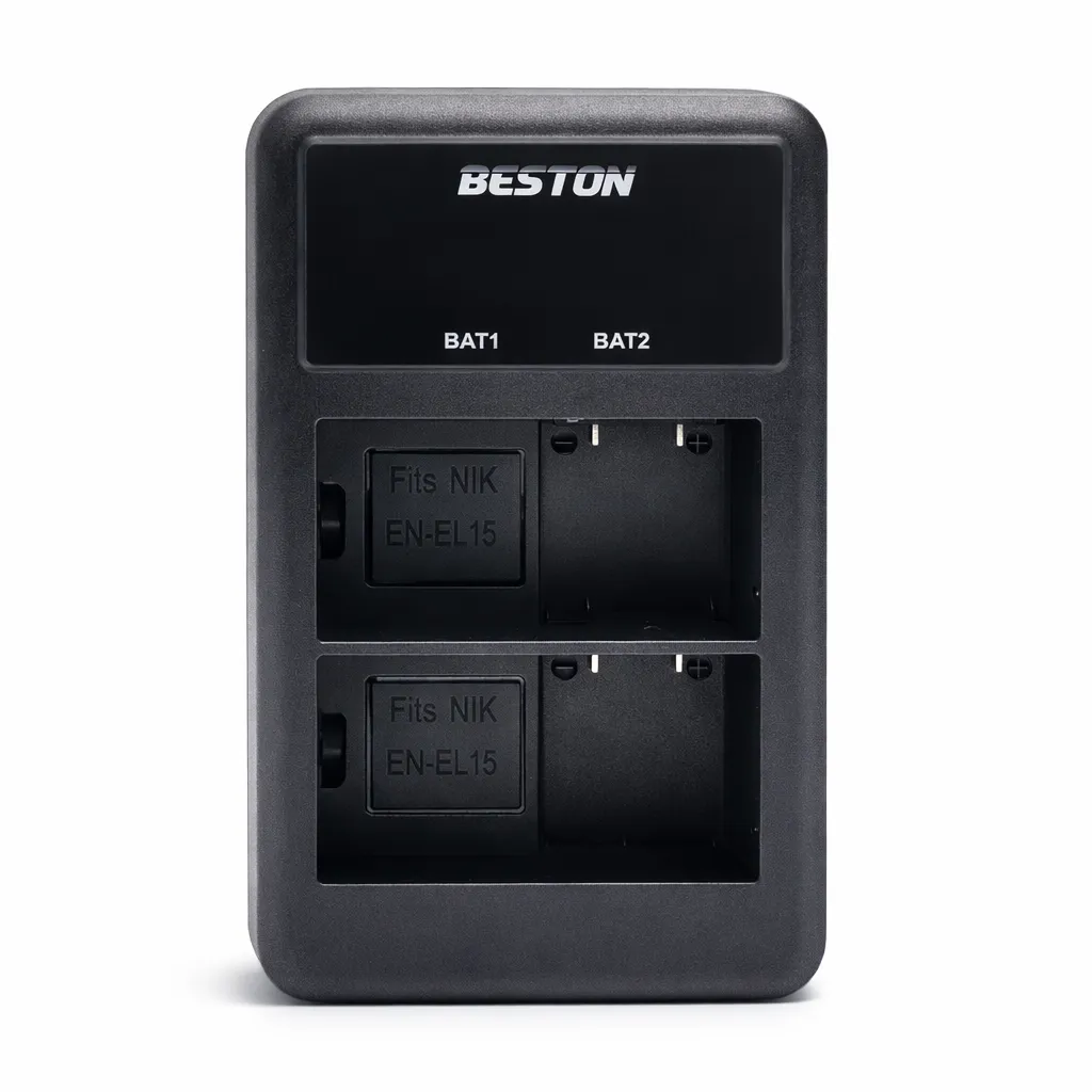 Beston EN-EL15 USB Dual Battery Charger for Nikon Charging Beston EN-EL15 USB Dual Battery Charger for Nikon Charging