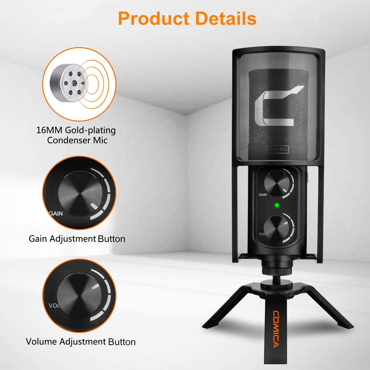 COMICA STM-USB USB CONDENSER MICROPHONE