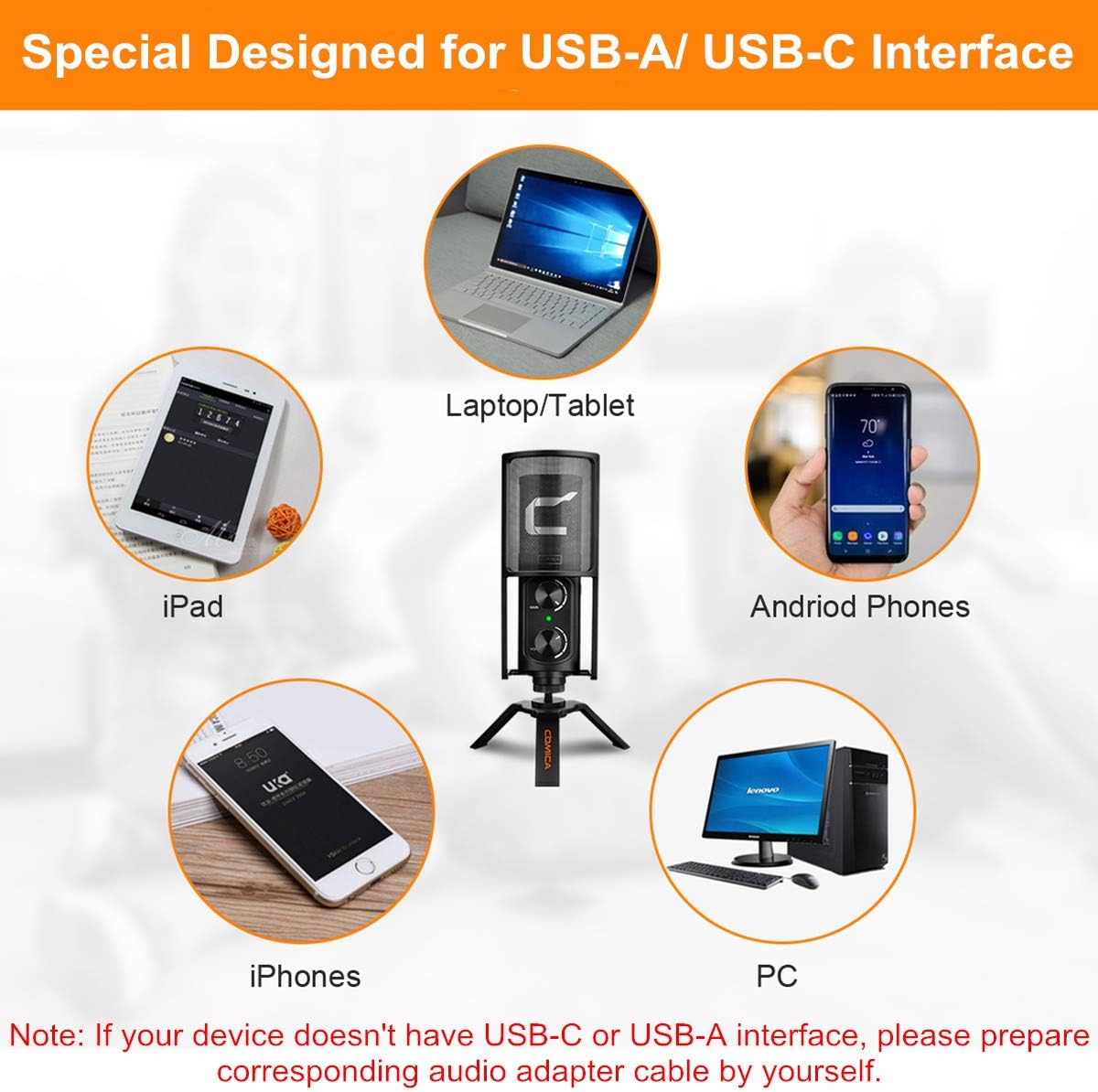 COMICA STM-USB USB CONDENSER MICROPHONE