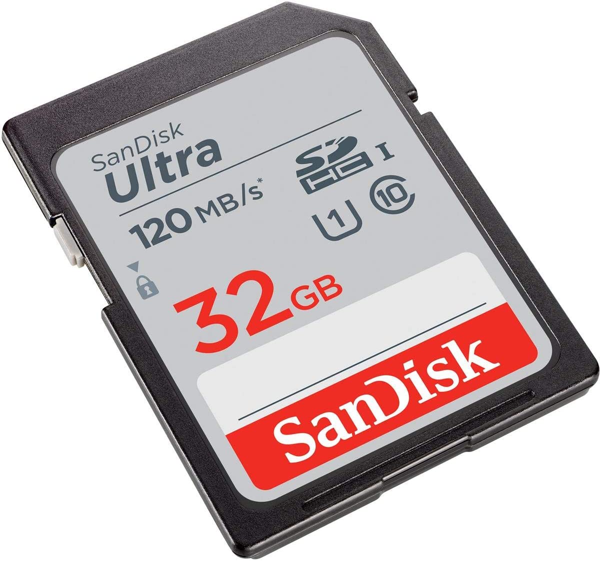 SanDisk 32GB  120MB/s Ultra UHS-I Class 10 U1 SDHC Memory Card