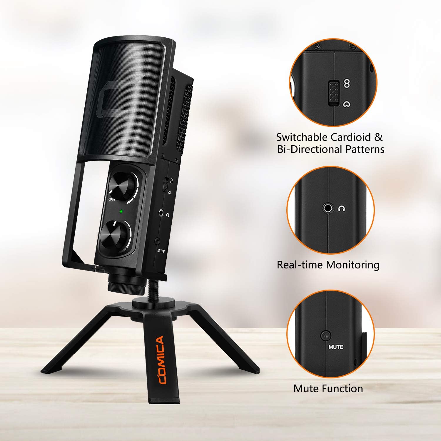 COMICA STM-USB USB CONDENSER MICROPHONE