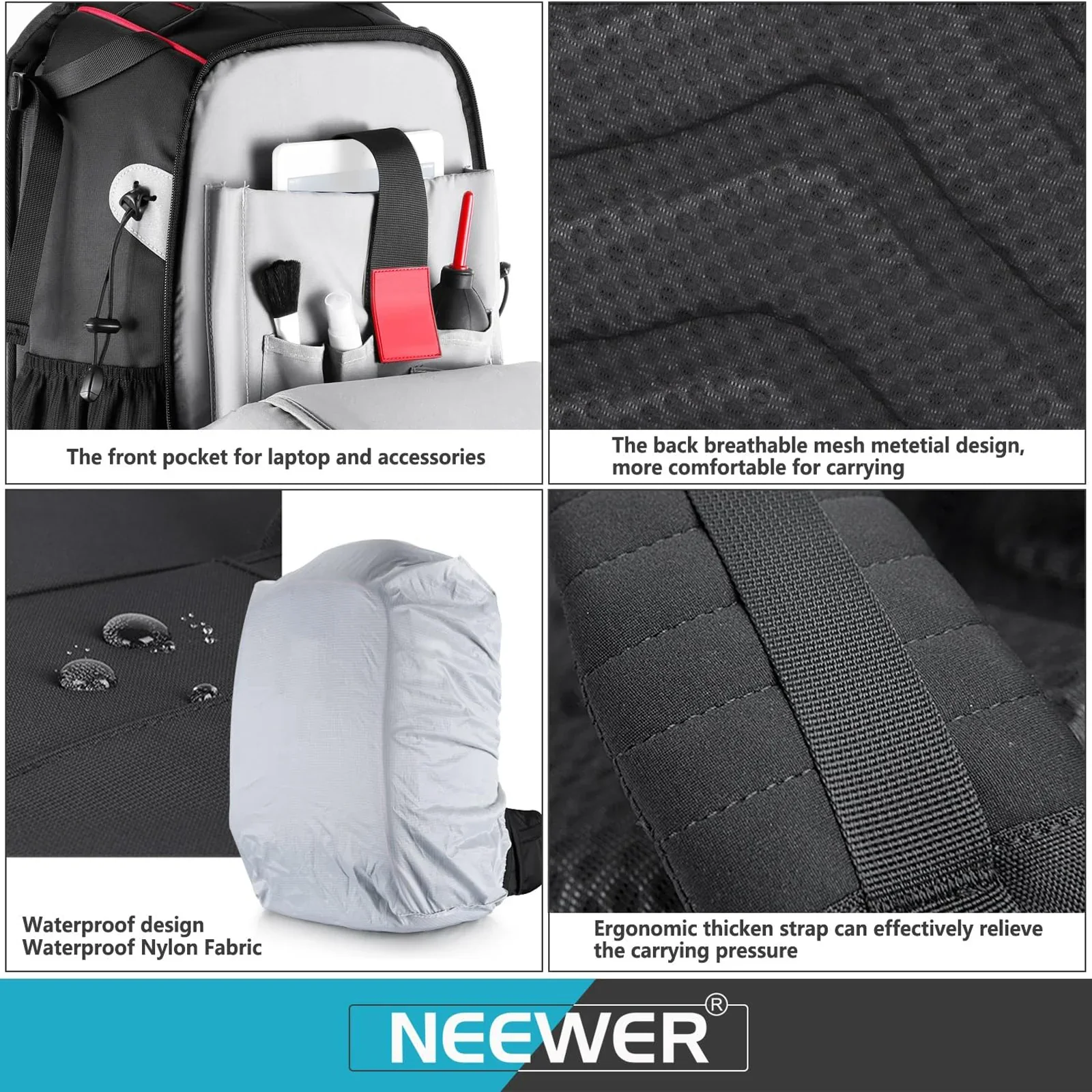 NEEWER NW-XJB-D2330 Pro Camera Backpack