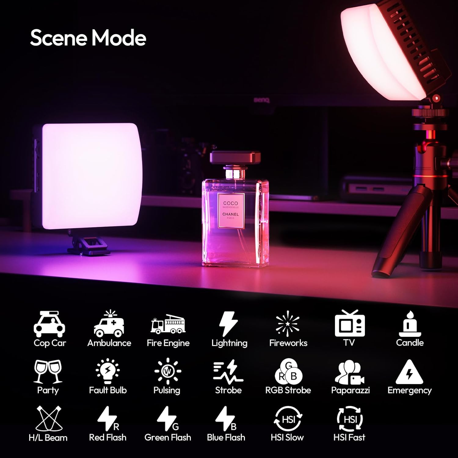 Ulanzi C10 10W Portable Selfie LED Light Ulanzi C10 10W Portable Selfie LED Light