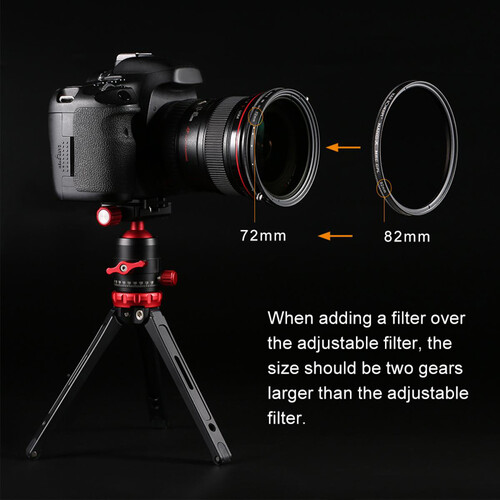 K&F Concept Nano-X Series Variable ND & CPL 2-in-1 Filter 77mm, 1 to 5-Stop (KF01.1087V1) K&F Concept Nano-X Series Variable ND & CPL 2-in-1 Filter 77mm, 1 to 5-Stop (KF01.1087V1)