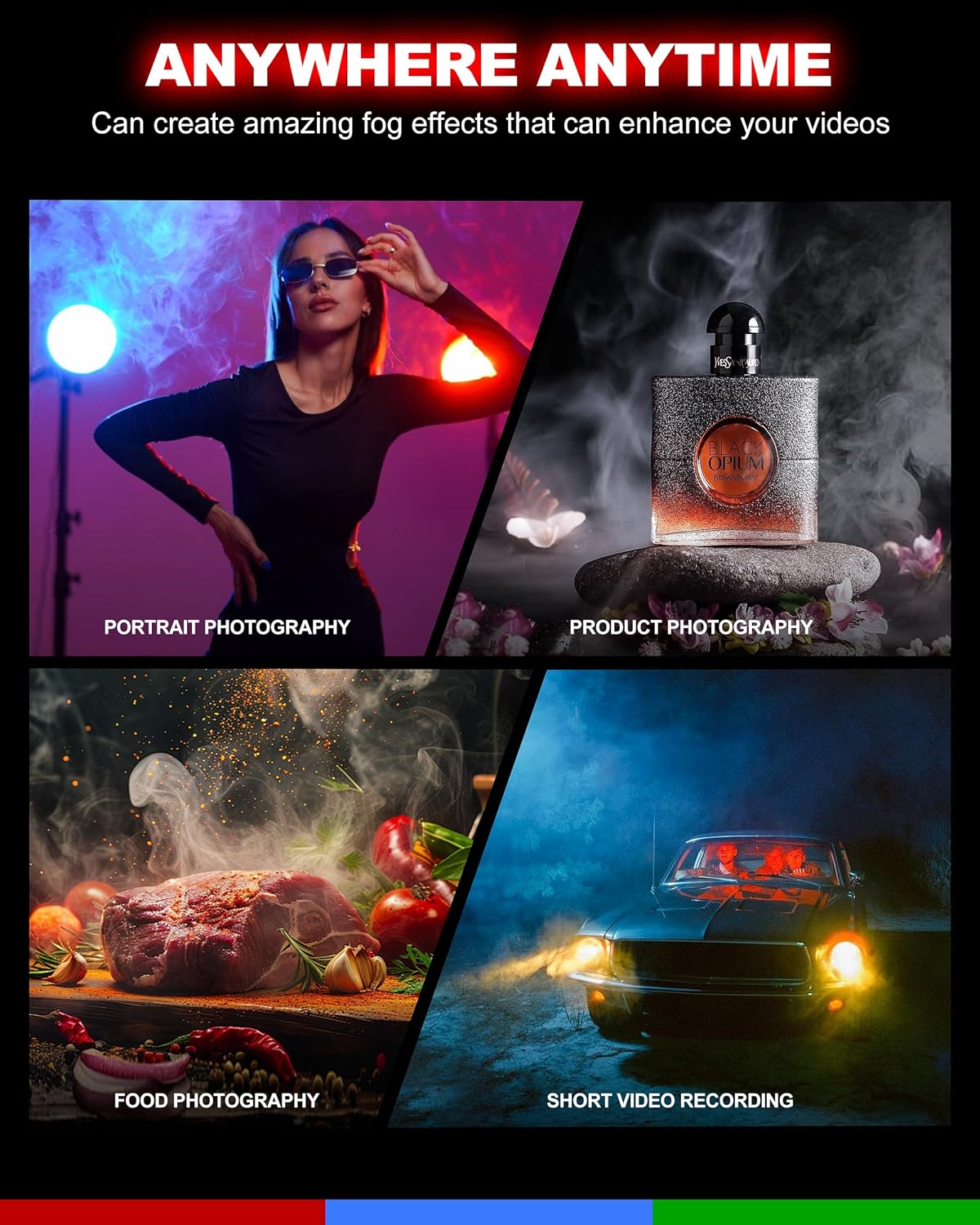 Lensgo Hand-held Fog Machine Smoke K