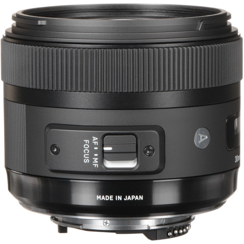 Sigma 30mm f/1.4 DC HSM Art Lens for Nikon F