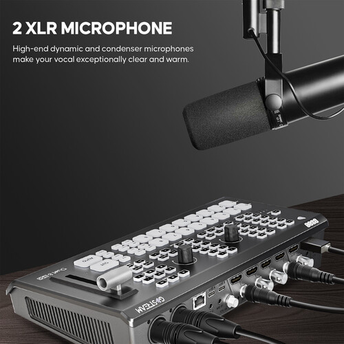 OSEE GoStream Duet 8 ISO 8-Channel Live Stream Switcher OSEE GoStream Duet 8 ISO 8-Channel Live Stream Switcher