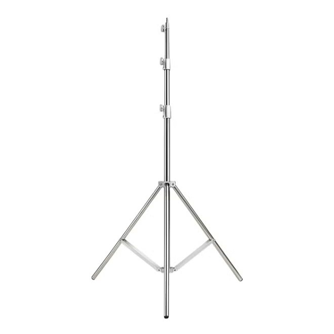 FX Studio GS-280 Heavy-Duty Stainless Steel Light Stand (2.8m, 10kg Load Capacity)
