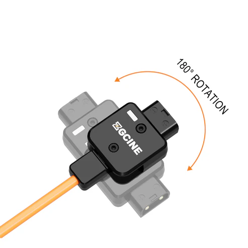 ZGCINE D-Tap to FZ100 for SONY Dummy Battery Cable braided wire (DT-FZ100)