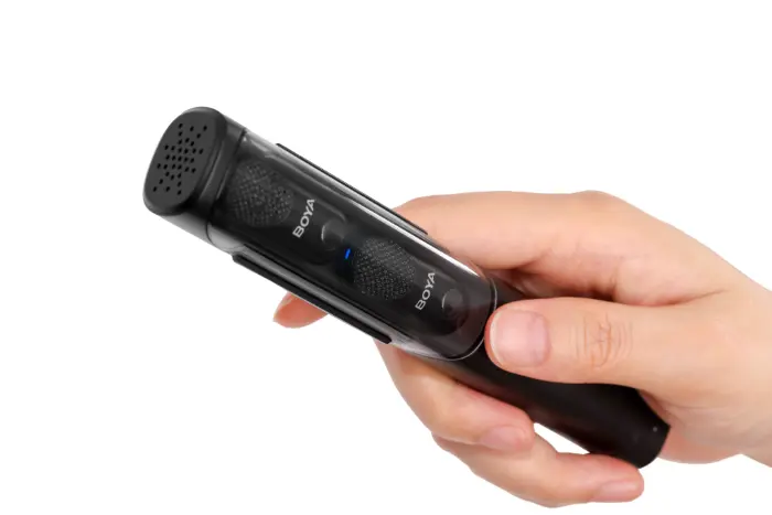 BOYA Magic 2-Person Wireless Microphone System {USB-C} 1to2 + Charging Case