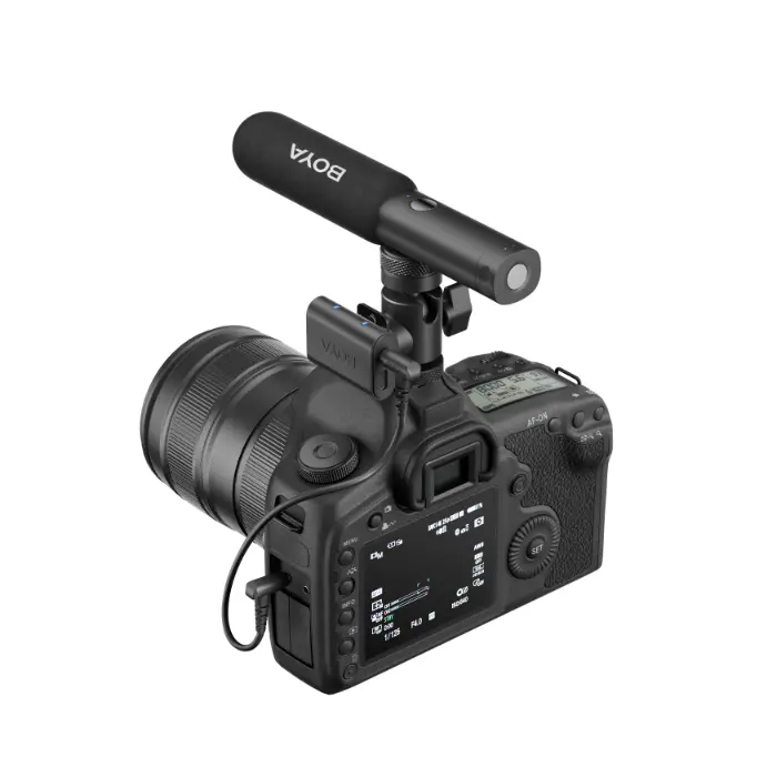 BOYA Magic 2-Person Wireless Microphone System {USB-C + Lightning + 3.5 TRS} 1to2 + Charging Case "Combo"