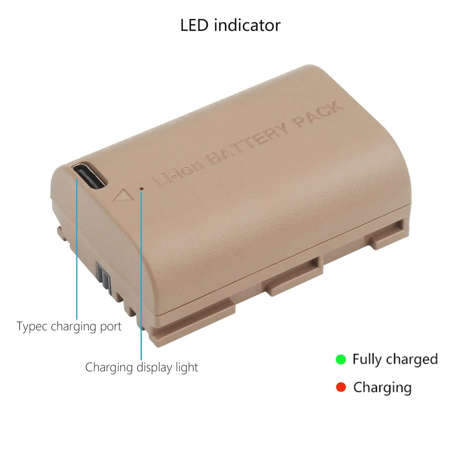 Beston LP-E6C Battery for Canon Camera