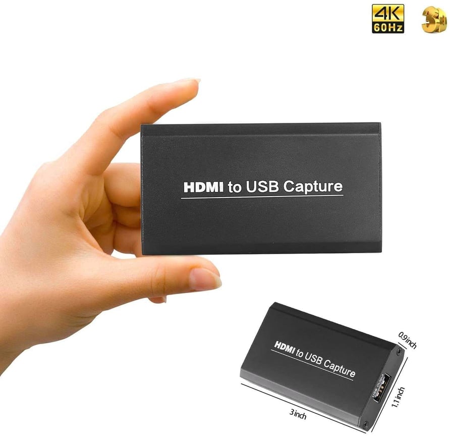 HDMI to USB 4K Capture Video Capture