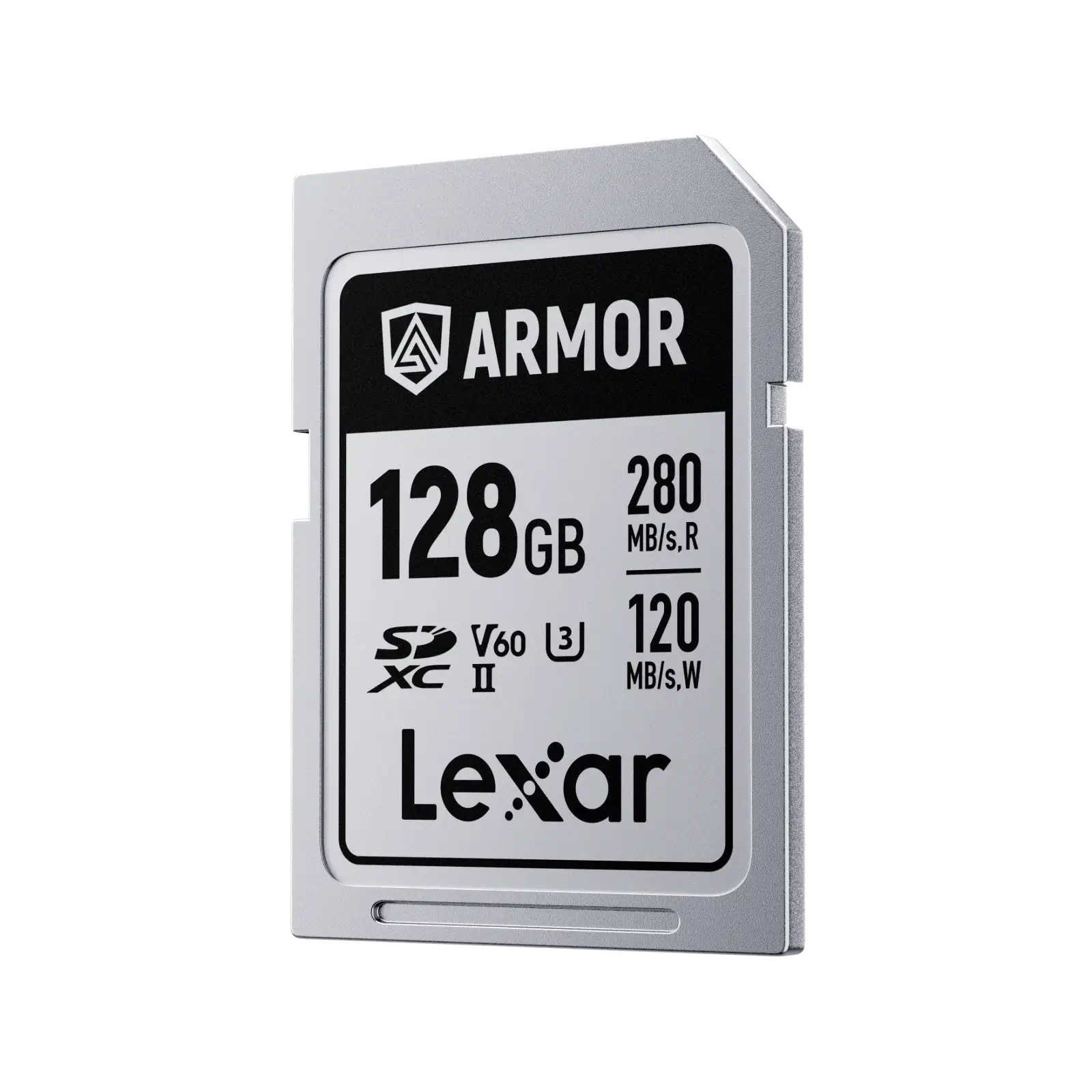 Lexar 128GB ARMOR SD Silver Pro 280MB/s V60