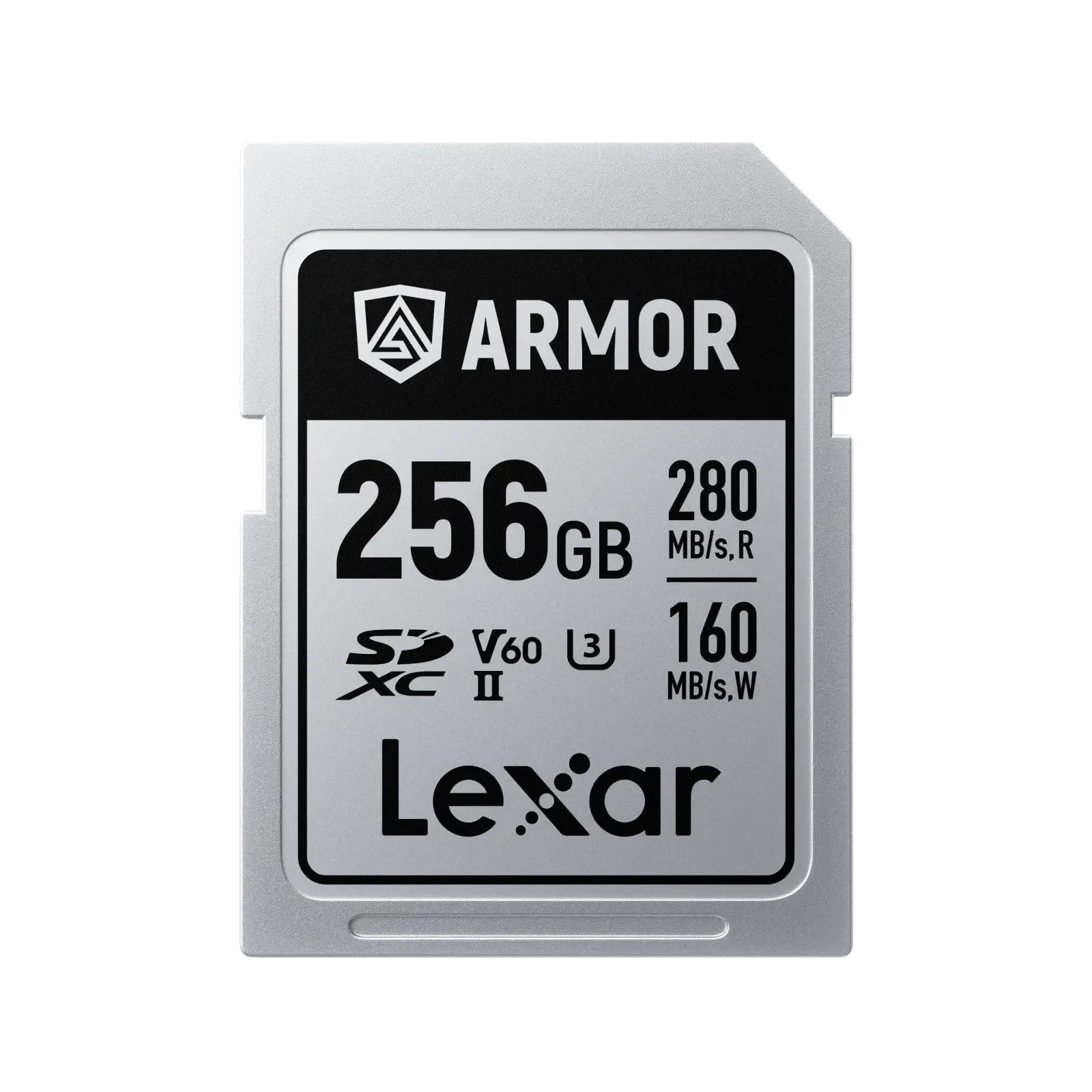 Lexar 256GB ARMOR SD Silver Pro 280MB/s V60