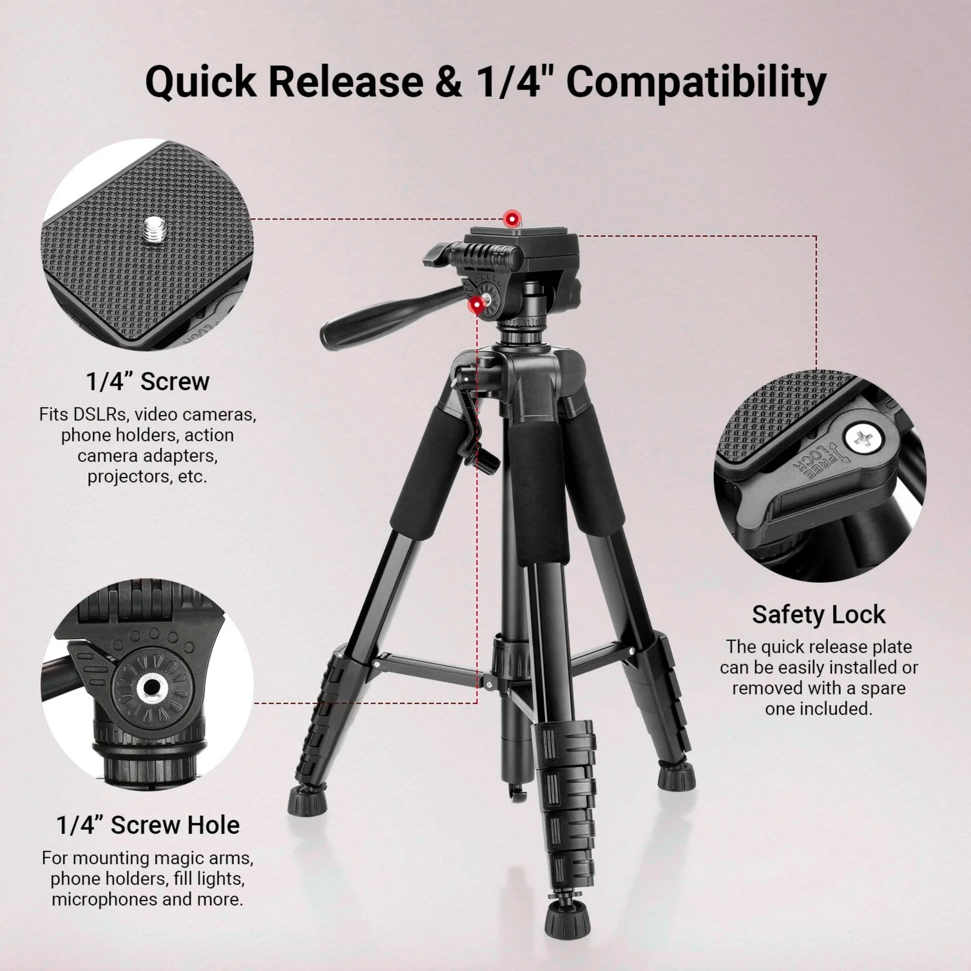 FX Studio T180 Camera Tripod