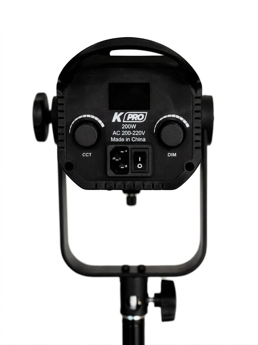 KPro 200W Bi-Colour Headlight Videolight