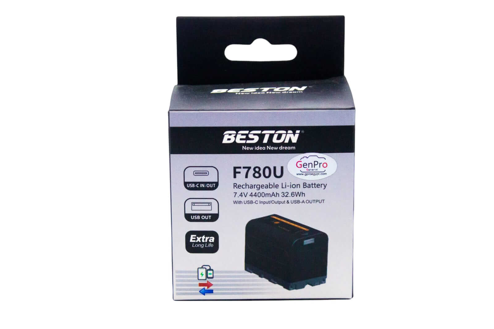 Beston NP-F780U Battery with USB-C PD (32.6W)