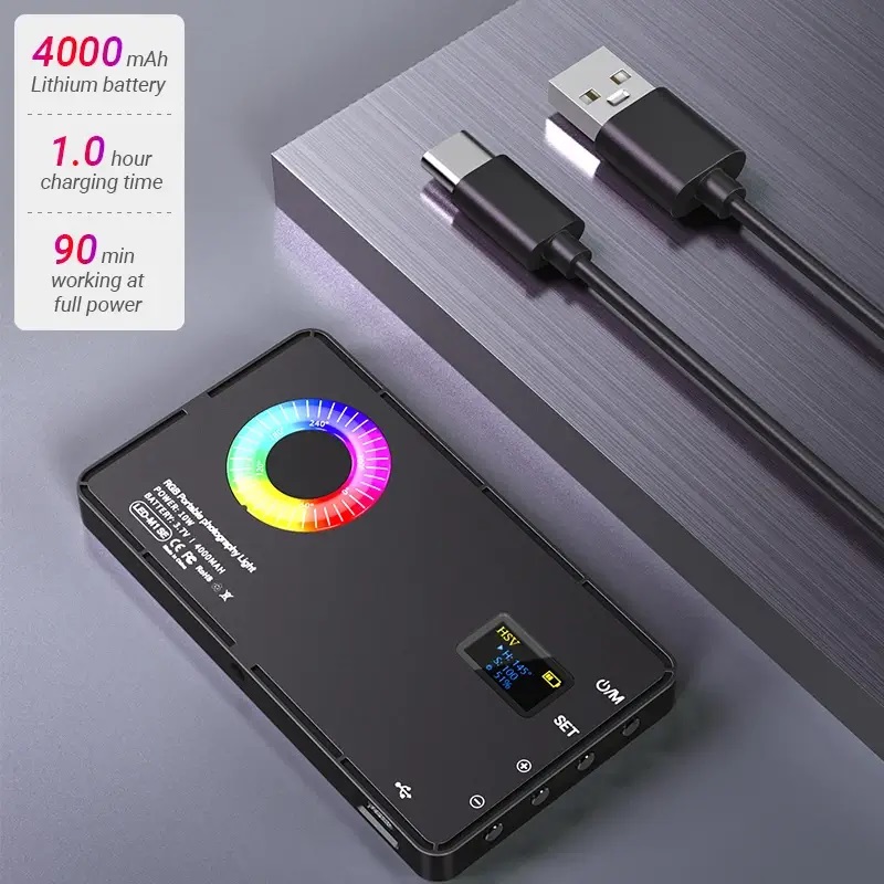 Mamen LED-M1SE RGB & Bi-Color LED Video light