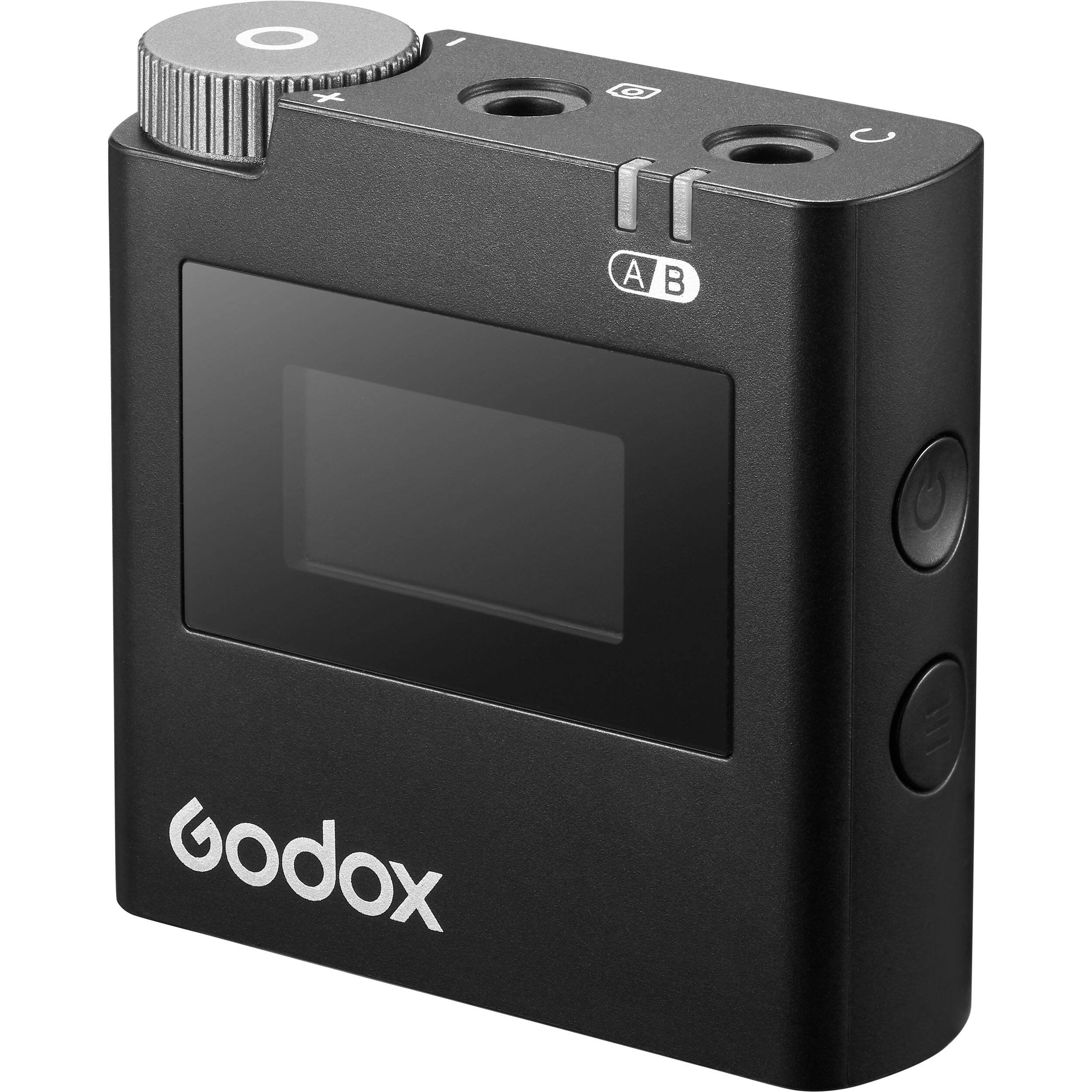 Godox Virso M2 Wireless Microphone System for Cameras and Smartphones (2.4 GHz)