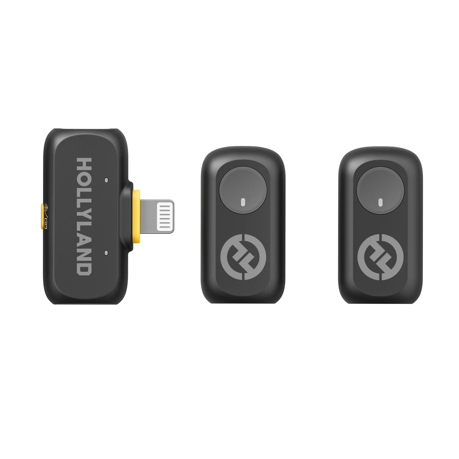Hollyland Lark A1 Mini Duo (2TX + Lightning RX) – Gray