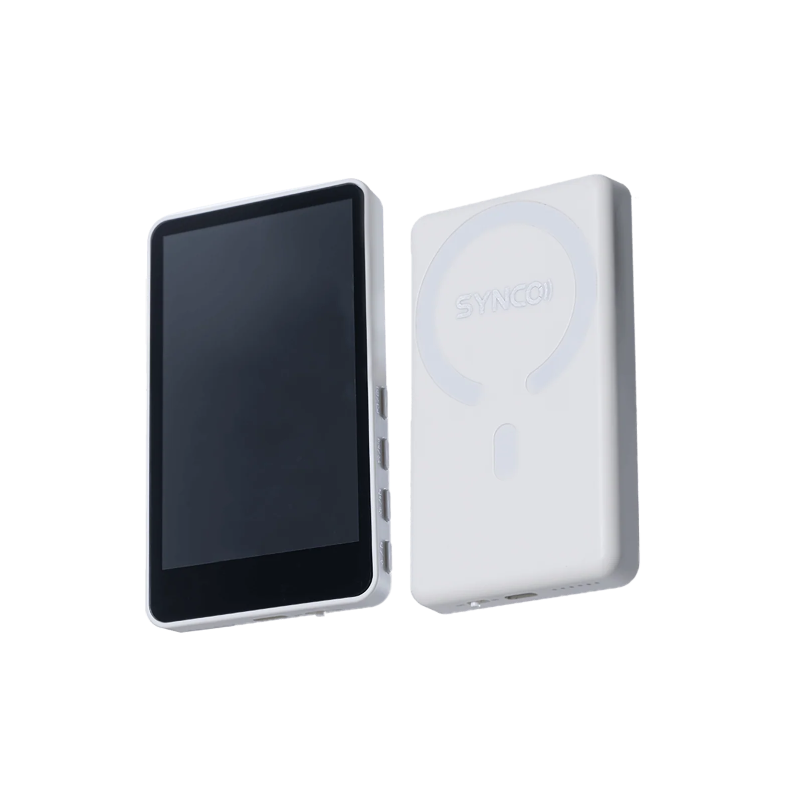 SYNCO XView M4 Selfie Monitor Screen for Phone Vlogging, Mirroring Connection, MagSafe Install, 10m Wireless Control "White"