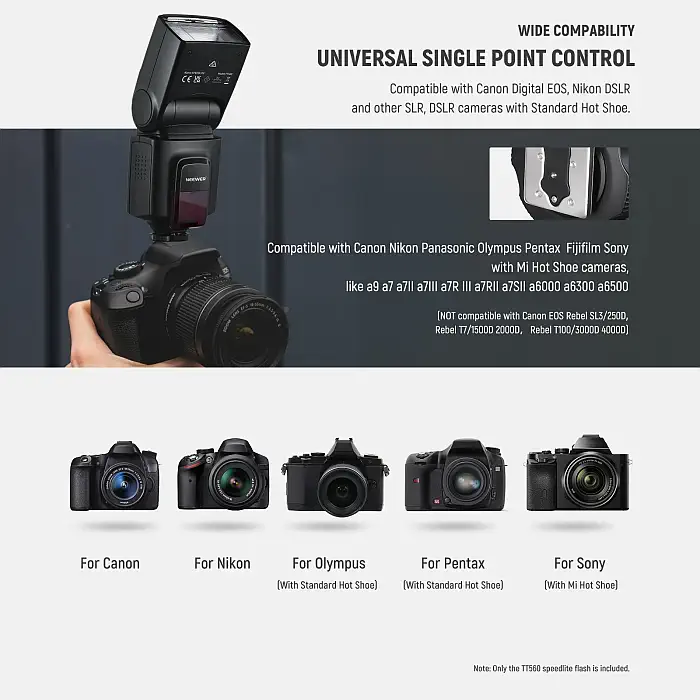 NEEWER TT560 Speedlite Flash