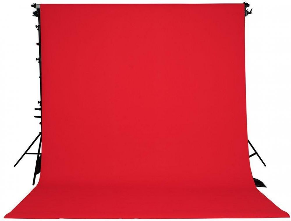 Non-Reflective Paper BackDrop Red 11x2.70m