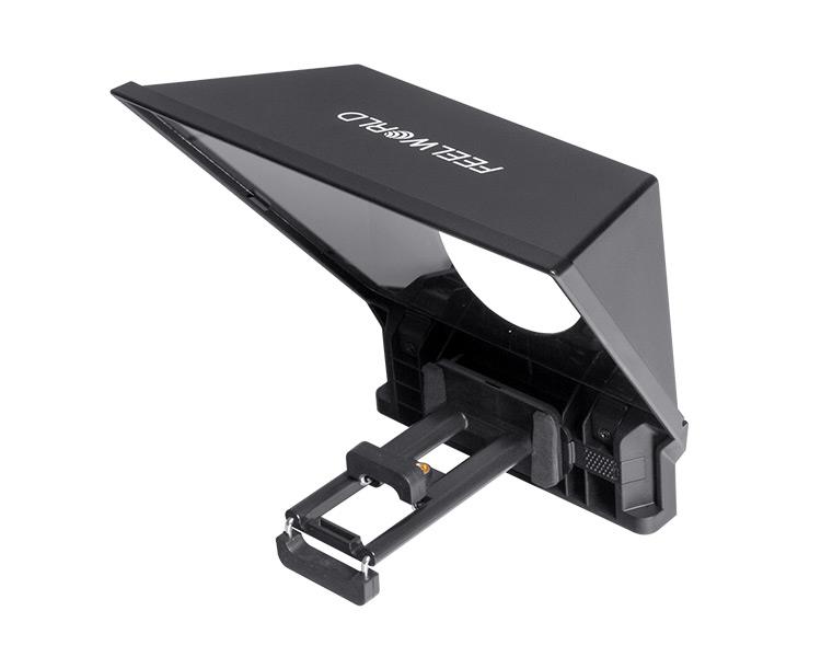 FEELWORLD TP2A Portable 8-inch Teleprompter supports up to 8" Smartphone/Tablet Prompting Smartphone DSLR