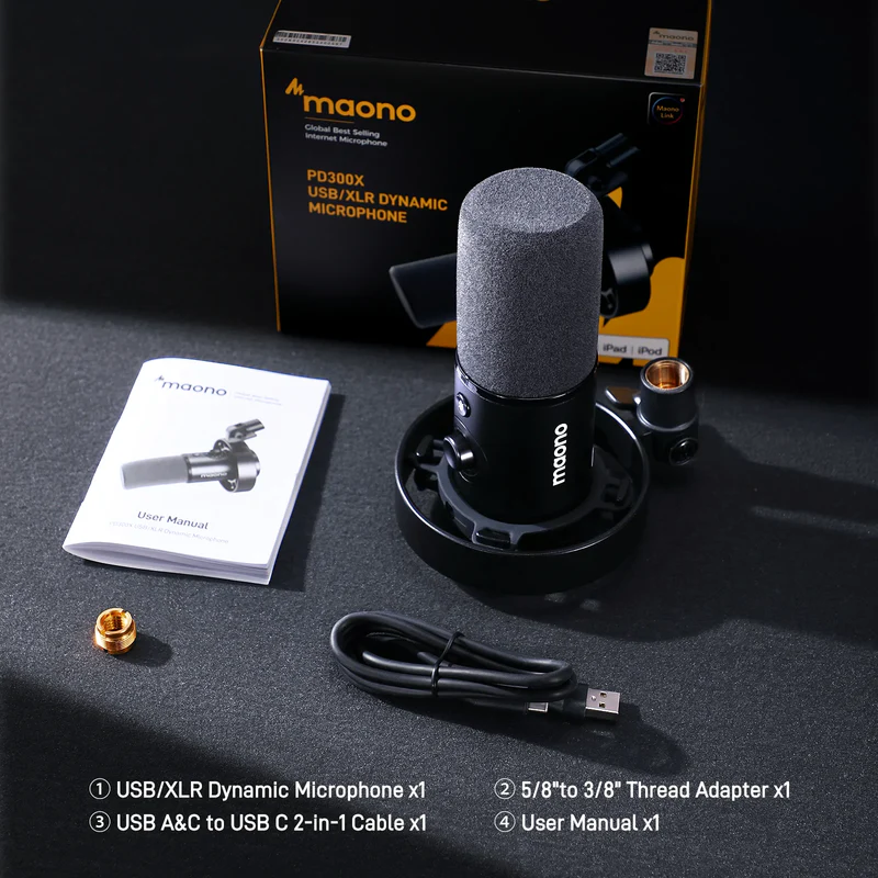 MAONO PD300X Dynamic Microphone