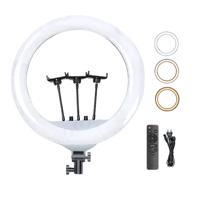 ضوء حلقة LED ناعم من بلوكاما R45 بطول 45 سم