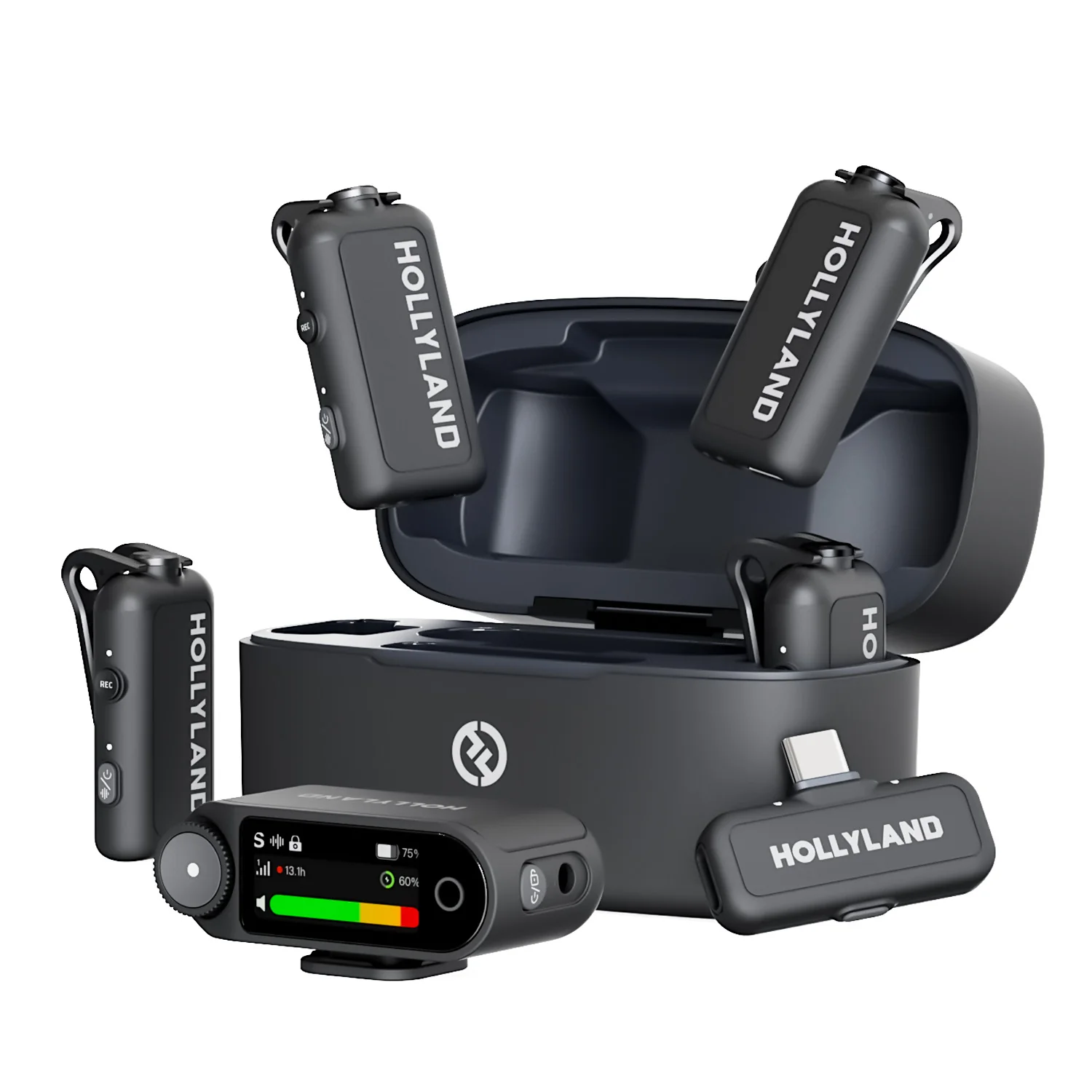 Hollyland LARK M2S Ultimate Combo 2-Person Wireless