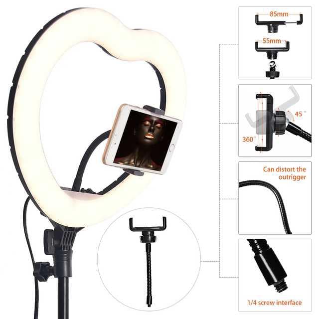 Heart RingLight "Pink"