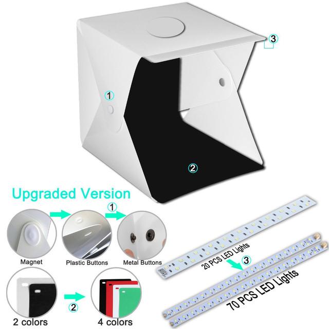 Light tent 40x40 "2Leds"