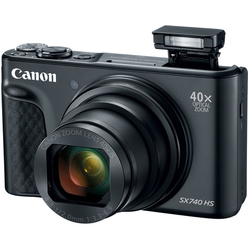 Canon PowerShot SX740 HS Digital Camera (Black) Canon PowerShot SX740 HS Digital Camera (Black)