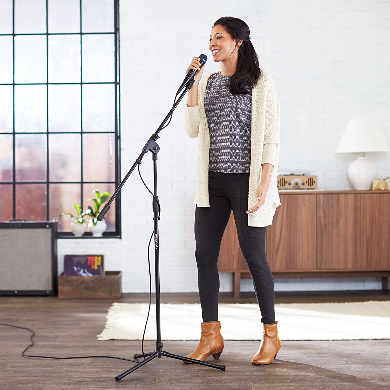 Tripod Boom Microphone Stand