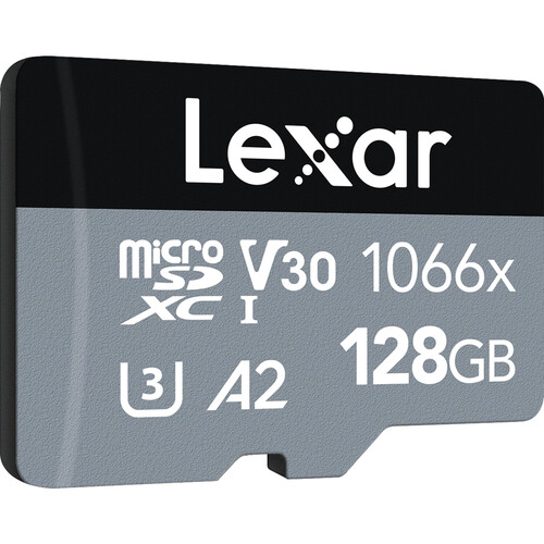 Lexar 64GB High-Performance UHS-I microSDXC Memory Card with SD Adapter