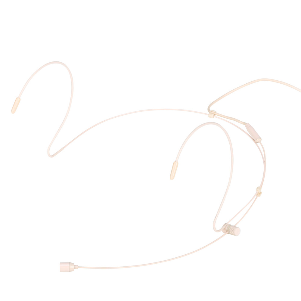 DK6A Lightweight Slimline Omni Headset Mic w/ Locking 3.5mm TRS for Saramonic, Sennheiser, Rode,More