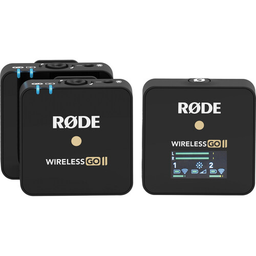 Rode Wireless GO II 2-Person Compact Digital Wireless Microphone