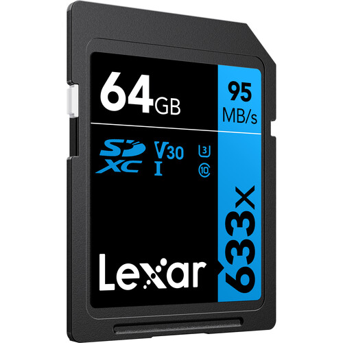 Lexar 32GB High-Performance 800x UHS-I SDHC Memory Card | null